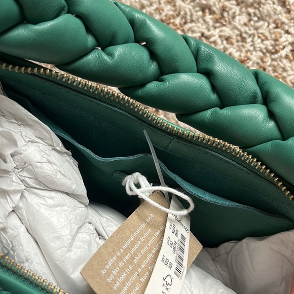 Madewell The Piazza Small Slouch Shoulder Bag: Braided Strap Edition NWT - Picture 9 of 10